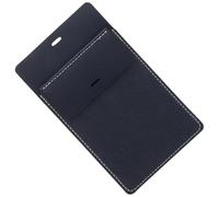 EXCEART Protector de Bolsillo de Cuero Azul para Camisas y Batas Organizador Compacto para Bolígrafos Lápices y Tarjetas Estuche Porta Lápices Multifuncional para Oficina y Laboratorio