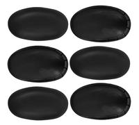 EXCEART Protectores de Orejas para Peluquería 3 Pares Negros de Silicona Orejeras Impermeables para Teñir y Lavar el Cabello Tapones para Oídos para Salón de Belleza y Cuidado Capilar