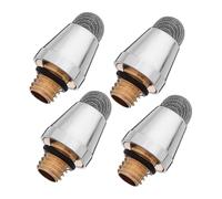 EXCEART Puntas de Lápiz Capacitivo de Fibra Resistente Rosca M5, 5 Mm, 4 Piezas, para Dispositivos Táctiles, Precisión para Diseño y Arquitectura, Complemento Duradero Negro