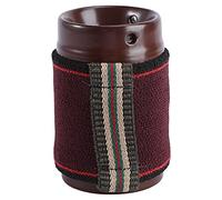 EXCEART Recipiente de Moxibustión Caliente Chino de Mano de Cerámica de Doble Capa Moxibustion Puede Acupuntar Masajeador Portátil de Moxibustión con Bolsa de Aislamiento Estilo Aleatorio