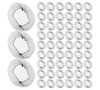 EXCEART Redecillas Invisibles Cabello 20 Pulgadas Paquete de 100 Unidades Transparentes Redecillas para Moños Cuidado del Cabello y Uso Cocina Redes para Hombre y Mujer Multiusos