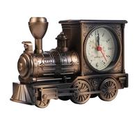 EXCEART Reloj Despertador de Tren para Mesa Infantil Diseño Creativo y Estilo Retro, Plástico Resistente y Ahorro de Espacio Adecuado para Decoración de Habitaciones Varios Estilos