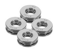 EXCEART Rodamientos Axiales de Bolas de Acero 4piezas 12x26x9mm Construcción Resistente y Fácil Instalación para Plataformas Giratorias y Maquinaria Industrial