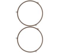 EXCEART Soporte de Plástico para Microondas Anillo Giratorio, 2 Piezas, Repuesto para Bandeja Giratoria de Vidrio, Compatible para Uso Hogar