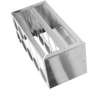 EXCEART Soporte Inoxidable de Transportar Reutilizable de Orificios Fácil Gradilla para Tubos Ensayo y Acero 10 en Muestreo Centrífuga Entornos Educativos y Clínicos