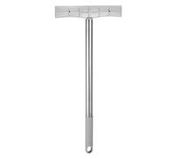 EXCEART Soporte para Cartel Portátil de Acero Inoxidable 40 Cm Clip Cuadrado de 5 Mm, Poste de Señal para Guía Turística y Cartel de Bienvenida, Adecuado para Desfiles, Eventos Deportivos