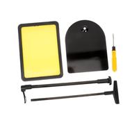 EXCEART Soporte para Carteles Ajustable para Etiquetas de Soporte de Plástico Antideslizante para Publicidad Exhibidor Multifunción para Tiendas y Promociones