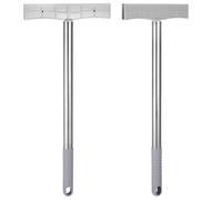 EXCEART Soporte para carteles de acero inoxidable, barra de 17,13 x 7,68 pulgadas, práctico soporte para señal de bienvenida para campañas electorales, eventos deportivos, demostraciones, 2 unidades