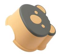 EXCEART Taburete Pequeño Antideslizante y Resistente a Impactos Infantil de Plástico Naranja Adecuado Hogar Cambiar Zapatos