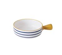 EXCEART Tazón de Cerámica para Hornear y Servir, Cuenco Versátil para Postres y Sopa, Tamaño Mediano, Color Claro, Adecuado para Uso Doméstico y Restauración, Utensilio de Cocina