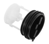 EXCEART Válvula de Desagüe para Lavadora Filtro y Tapón Negro ABS | Antirretorno para Desagüe de Suelo, Recambio Fácil, Uso Doméstico y Mantenimiento de Fontanería
