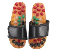 Exceart Zapatillas De Masaje De Acupuntura Sandalia Zapatillas De Masaje De Pies Chanclas De Acupresión Zapatillas Terapéuticas Chanclas De Masaje Zapatillas De Reflexología Jade
