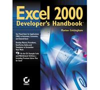 Excel 2000 Developer's Handbook