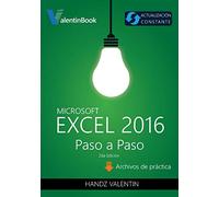 Excel 2016 Paso a Paso: (Actualización Constante)