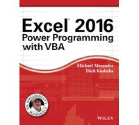 Excel 2016 Power Programming with VBA (Mr. Spreadsheet's Bookshelf)