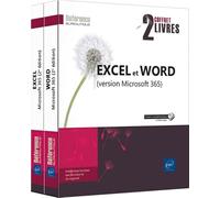 Excel et Word (versions 2024 et Microsoft 365): Coffret en 2 volumes