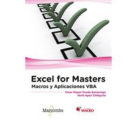 Excel For Masters: Macros Y Aplicaciones Vba