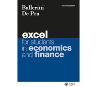 Excel for students of economics and finance (I Manuali)