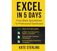 EXCEL IN 5 DAYS: From Blank Spreadsheet to Professional Dashboard (Learn Excel for Beginners)