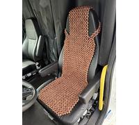 EXCEL LIFE Funda de Asiento Extra Grande de Madera Natural con Cuentas de Masaje para camión, Remolque, Caravana Solo