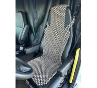 EXCEL LIFE Funda de Asiento Extra Grande de Madera Natural con Cuentas de Masaje para camión, Remolque, Caravana Solo