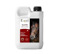 Excel Supplements - 5L Excel EQ Aceite Alimenticio Caballos - Suplemento Alimenticio Caballos - Aceite de Camelina Omega 3 Antiinflamatorio para un Brillo Natural y Cuidado del Pelaje - 5 litros