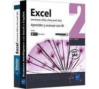 EXCEL (VERSIONES 2024 Y MICROSOFT 365) - PACK DE 2 LIBROS: APRENDER Y AVANZAR CO