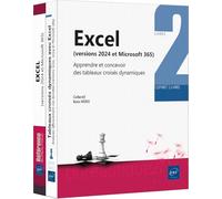 Excel (versions 2024 et Microsoft 365): Coffret en 2 volumes : Apprendre et concevoir des tableaux croisés dynamiques (COFFRET GESTION)