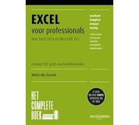Excel voor professionals: Het complete boek 6de editie