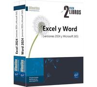 Excel y Word (versiones 2024 y Microsoft 365) - Pack de 2 libros