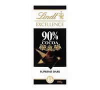 Excelencia Lindt 90 por ciento de cacao 100 g x 10