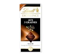 EXCELENCIA NEGRO CON TRES SEMILLAS Tablet 100 g