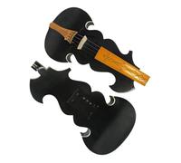 Excelente color oscuro modelo 4/4 violín eléctrico violín acústico 4/4 paquete de iniciación de violín