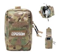 EXCELENTE Elite Spanker Táctica Molle Utilidad Bolsas de Nylon EDC Bolsa de Cinturón Molle Teléfono Celular Bolsa de Cinturón para Deportes Pesca Camping(MC)