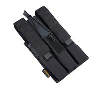 EXCELENTE Elite Spanker Tactical Open Top MP7 Kriss Single/Double/Triple Magazintasche (Triple-Schwarz)...