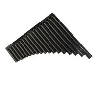 Excelente Pronunciación 18 Tubos Flauta De Pan Flauta De Pan Con Llave C De Resina Fácil Aprendizaje Para Regalo De Instrumento Musical (Color : Bk)