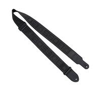 Excelentes correas de instrumento BOSS BSM-20-BB en negro con logotipo negro | Con monograma de BOSS | Comodidad y resistencia gracias al nailon de cinco centímetros de anchura