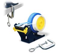 Excell Dispensador de cinta múltiple (2" de ancho, núcleo de 3") con abrazadera en C para montaje, dispensador de cinta de escritorio capaz de fijarse en la mesa, para oficinas, tiendas y almacenes