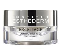 INSTITUT ESTHEDERM Excellage Contorno de Ojos - Redensifica la Mirada y Atenúa las Arrugas - Reduce Bolsas y Ojeras - Con Activos Antifatiga y Omegas 3-6-9 - Tarro 15 ml