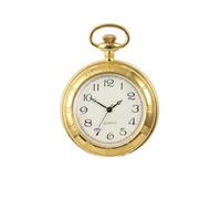 Excellanc Reloj de bolsillo para hombre, analógico, con bolsillos, reloj con cadena de cuarzo para hombre, regalo para padre o abuelo