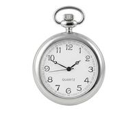 Excellanc Reloj de bolsillo para hombre, analógico, con bolsillos, reloj con cadena de cuarzo para hombre, regalo para padre o abuelo