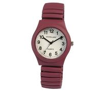 Excellanc Reloj de mujer de acero inoxidable en color lila, en una longitud de 19 cm, diseño clásico para cualquier mujer