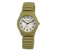Excellanc Reloj de pulsera para mujer con correa de acero inoxidable