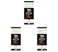 EXCELLENCE BLOCK 70% DARK CHOCOLATE (Paquete de 3)