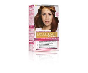 EXCELLENCE CREME FARBA DO WŁOSÓW 4.54 BRĄZ MAHONIOWO MIEDZIANY