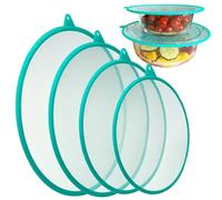 Excellent Airtight Seal Function: Our silicone stretch lids form a tight airtight silicone seal when applied, stretch to fit bowls of various shapes for a secure hold, lock in moisture effectively, bl