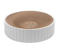 Excellent Design: The Cat Scratch Pad is also a cat bed. Because the middle of it is slightly cóncave. Satisfies the cat's habit of curling up to sleep.