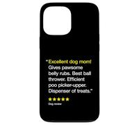 Excellent Dog Mom 5 Stars - Lindo amante de los perros Carcasa para iPhone 13 Pro Max