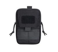EXCELLENT ELITE SPANKER Bolsa Táctica Molle EDC Bolsillo Organizador Herramientas Utilidad Riñonera(Negro)