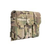 EXCELLENT ELITE SPANKER Bolsa táctica Molle para Cargador Simple/Doble/Triple para Cargador M4 M14 M16 AR15 AR10 G36(Triple,MC)